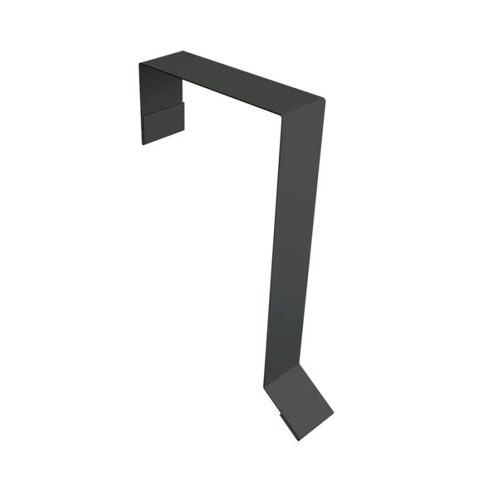 Планка торцевая фасад фальц 0,5 Satin Matt RAL 7016 антрацитово-серый