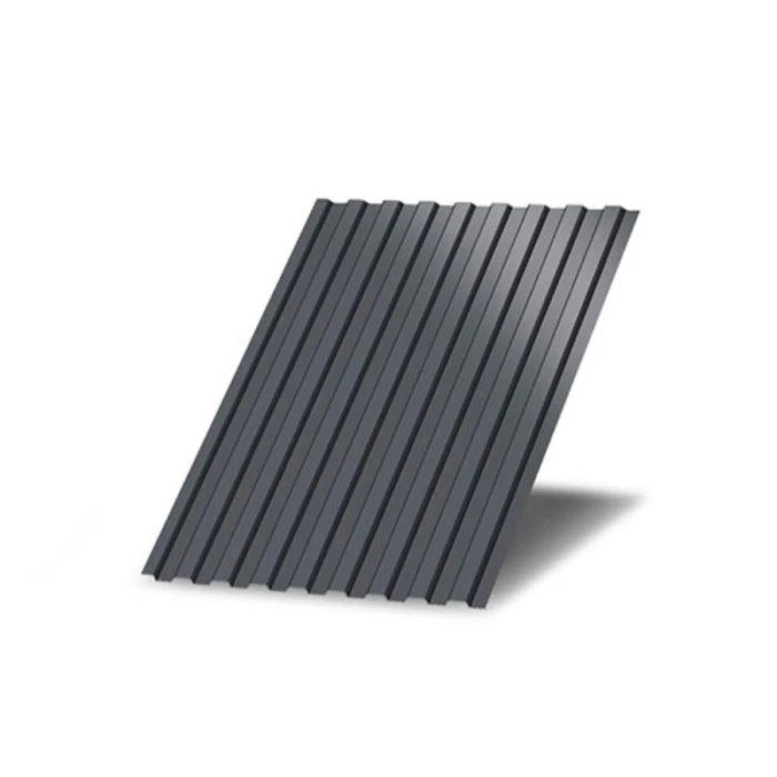 Профнастил C8 1000х0.4 Окрашенный RAL 7024